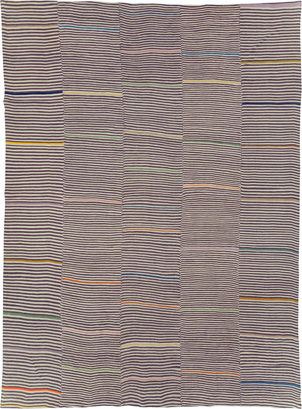 Vintage Persian Flatweave Kilim, No.30377 - Gss