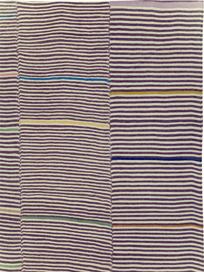 Vintage Persian Flatweave Kilim, No.30377 - Gss