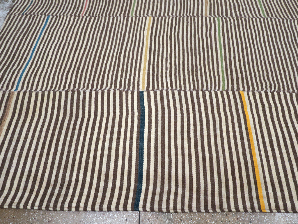 Vintage Persian Flatweave Kilim, No.30377 - Gss