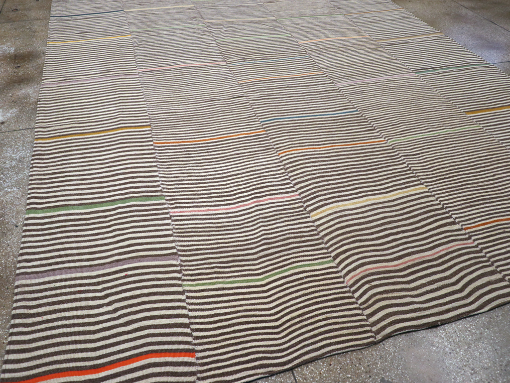 Vintage Persian Flatweave Kilim, No.30377 - Gss