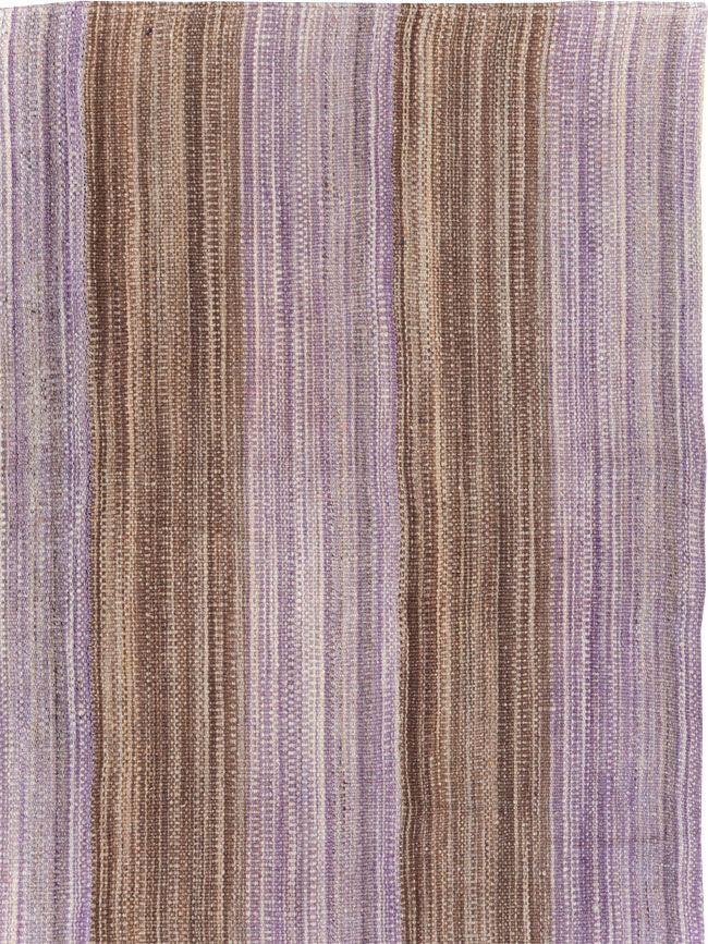 Contemporary Turkish Flatweave Kilim Small Room Size Carpet, No.30382 - Gss