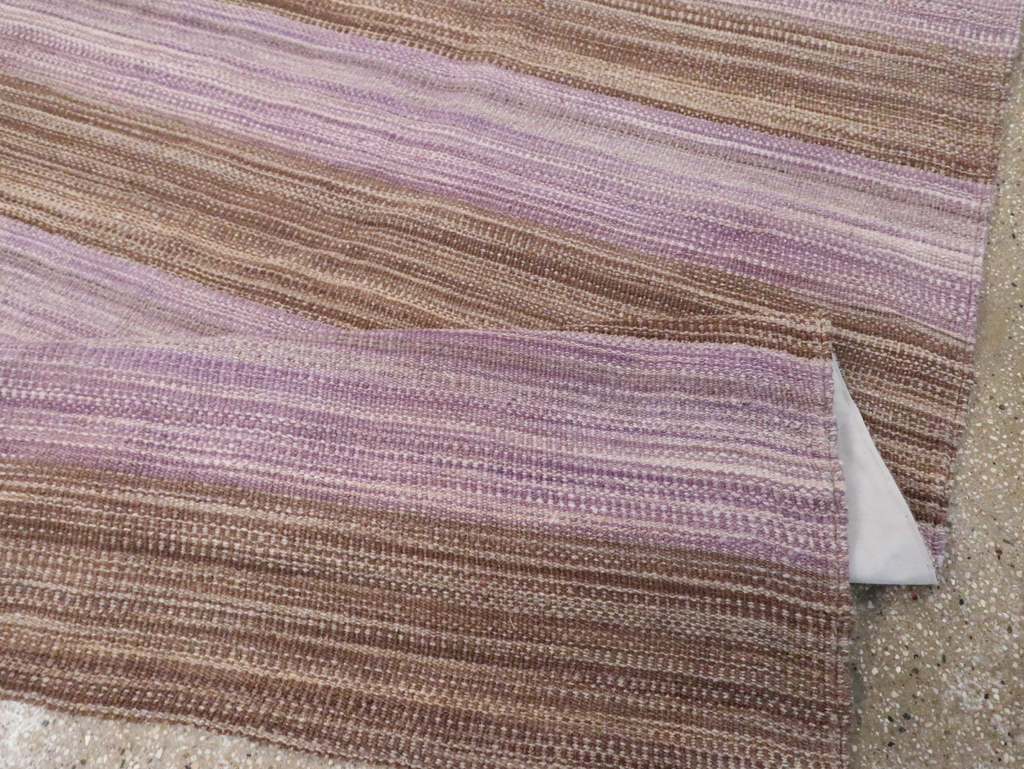 Contemporary Turkish Flatweave Kilim Small Room Size Carpet, No.30382 - Gss