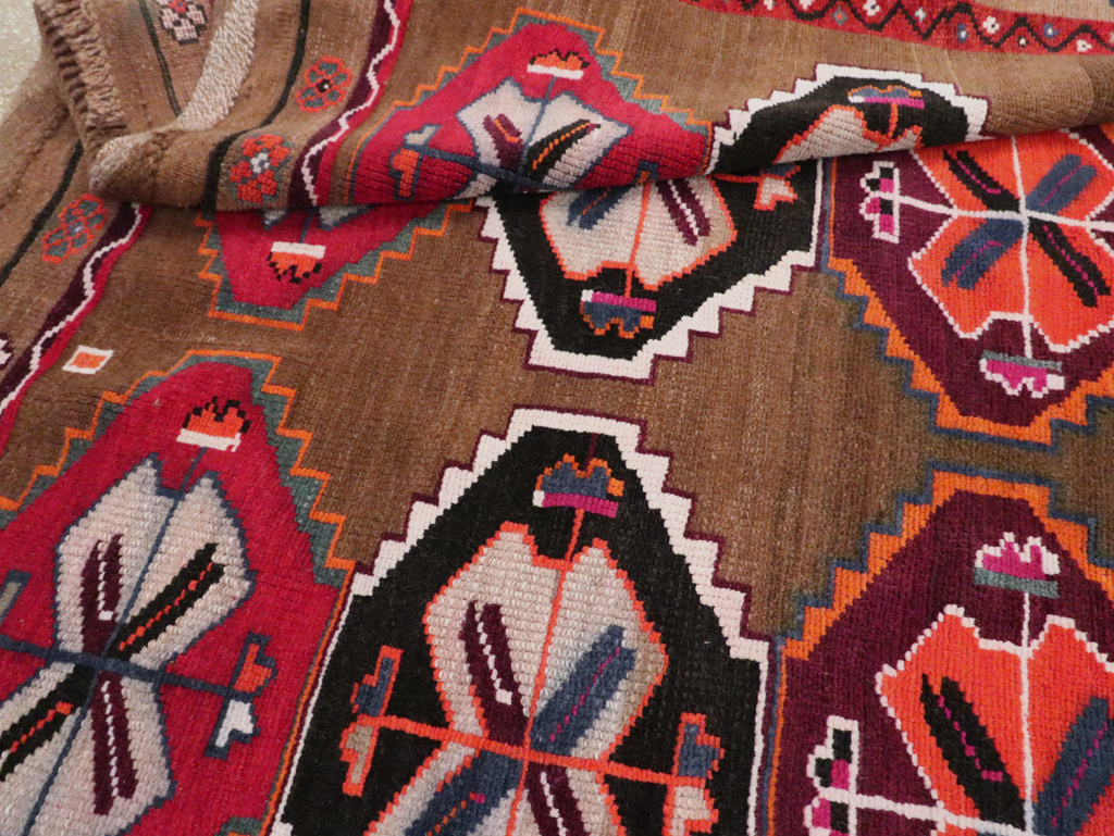 Vintage Turkish Anatolian Small Room Size Carpet, No.30390 - Gss