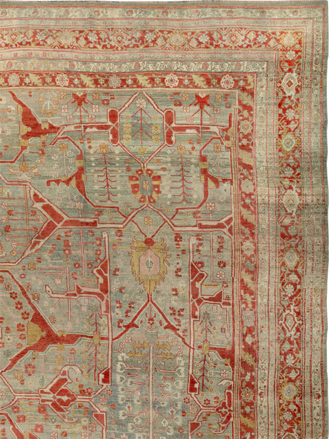 Antique Persian Bidjar Oversize Carpet, No.30394 - Gss