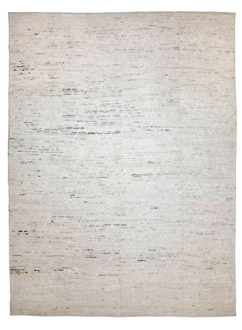 Contemporary Moroccan Room Size Carpet, No.30397 - Gss