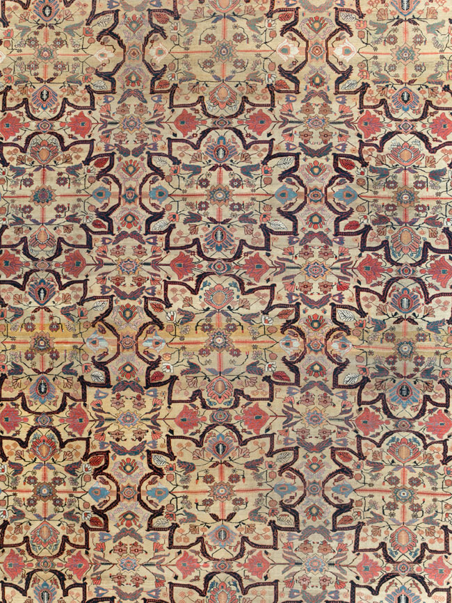 Antique Sarouk Fereghan Carpet, No.30399 - Gss