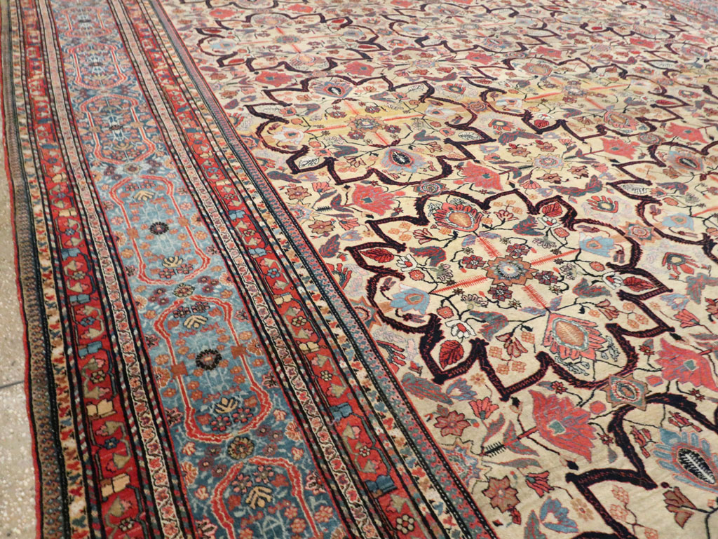 Antique Sarouk Fereghan Carpet, No.30399 - Gss