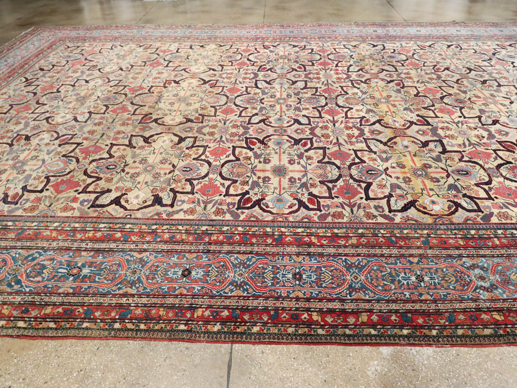 Antique Sarouk Fereghan Carpet, No.30399 - Gss