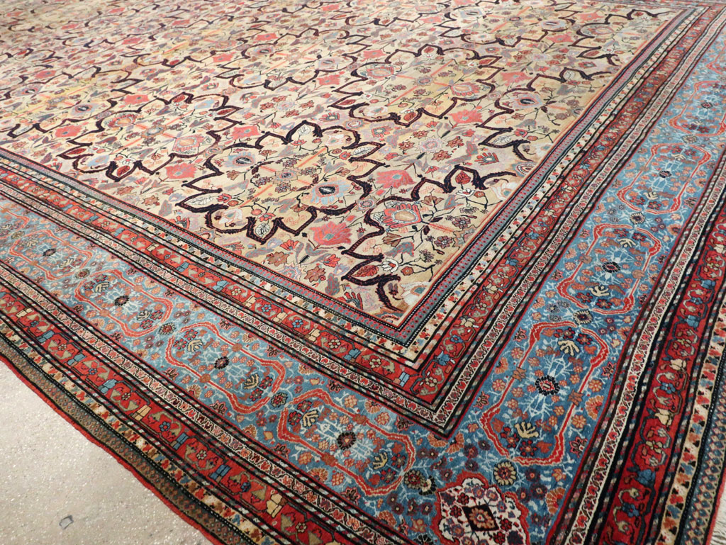 Antique Sarouk Fereghan Carpet, No.30399 - Gss