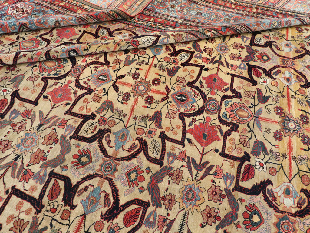 Antique Sarouk Fereghan Carpet, No.30399 - Gss