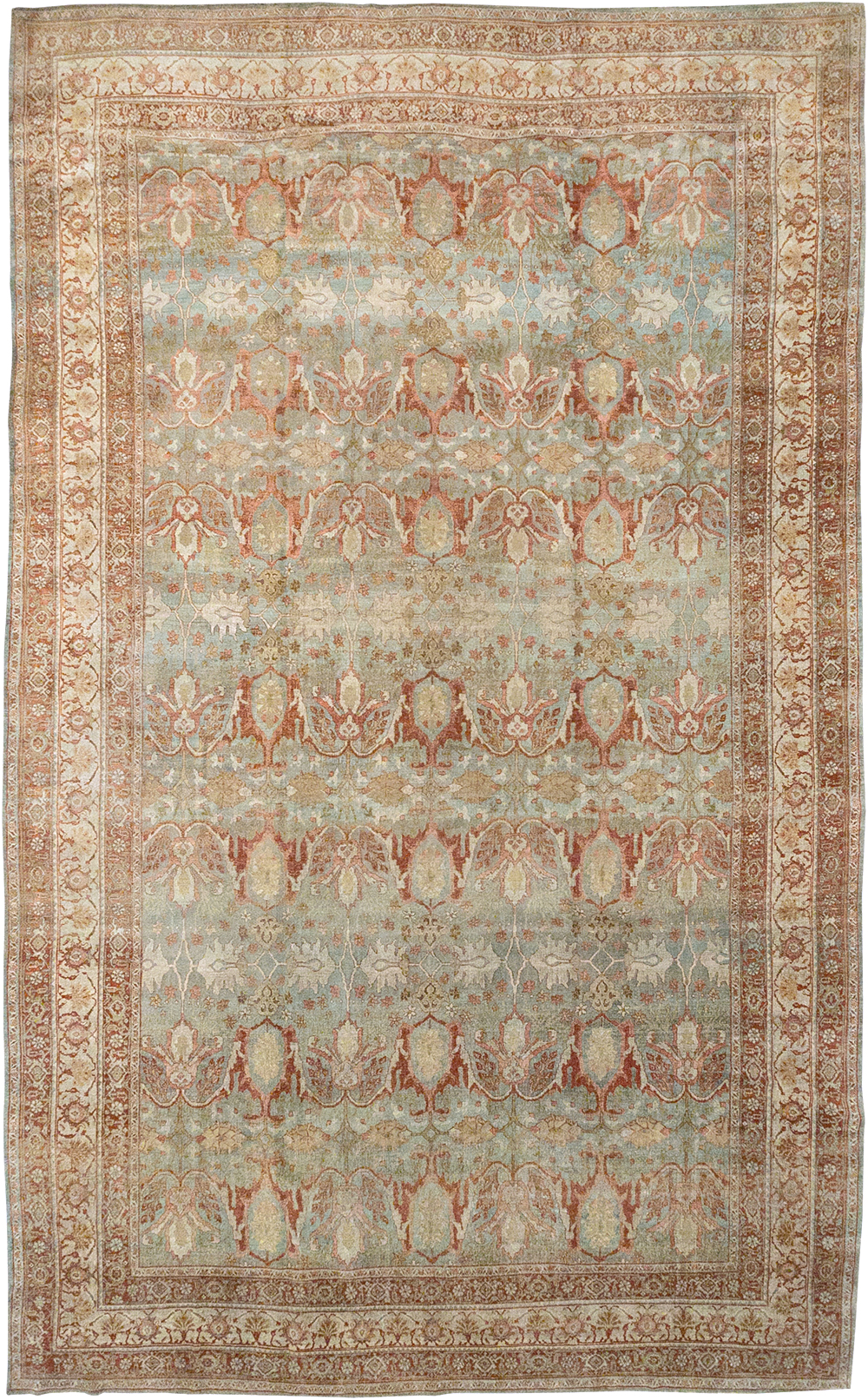 Antique Persian Bidjar Oversize Carpet, No.30402 - Gss