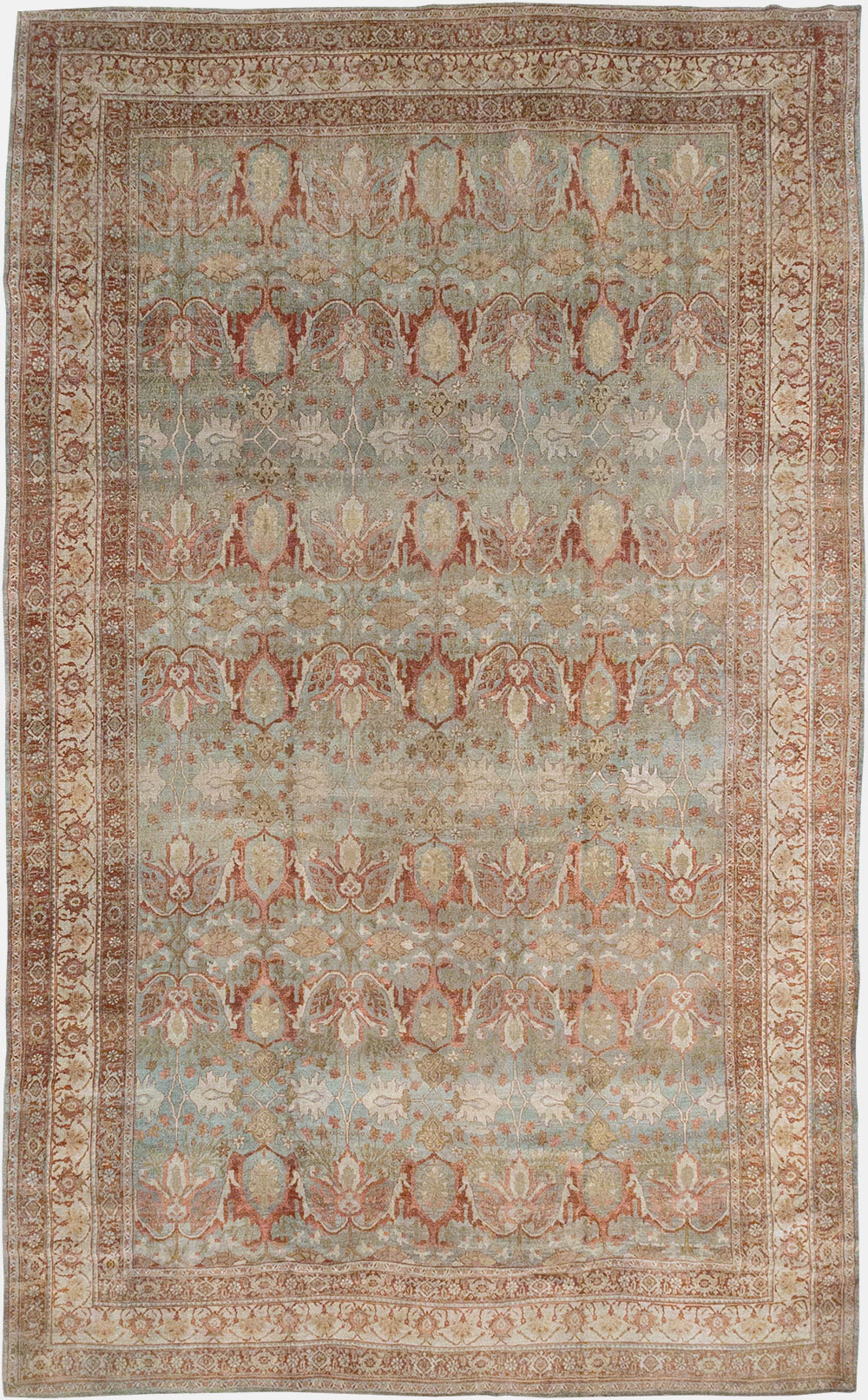 Antique Persian Bidjar Oversize Carpet, No.30402 - Gss