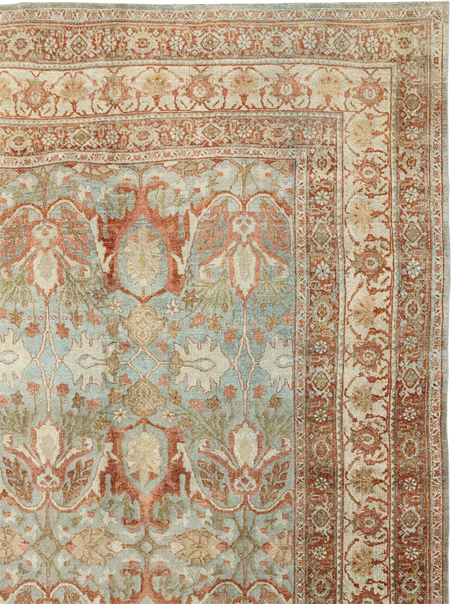 Antique Persian Bidjar Oversize Carpet, No.30402 - Gss