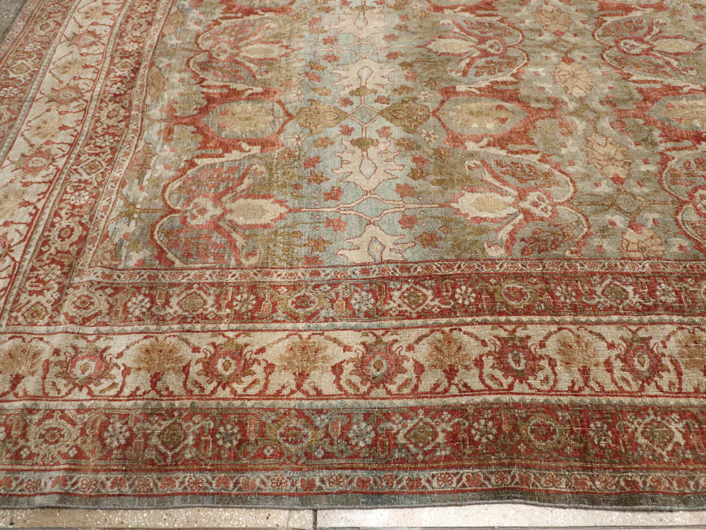 Antique Persian Bidjar Oversize Carpet, No.30402 - Gss