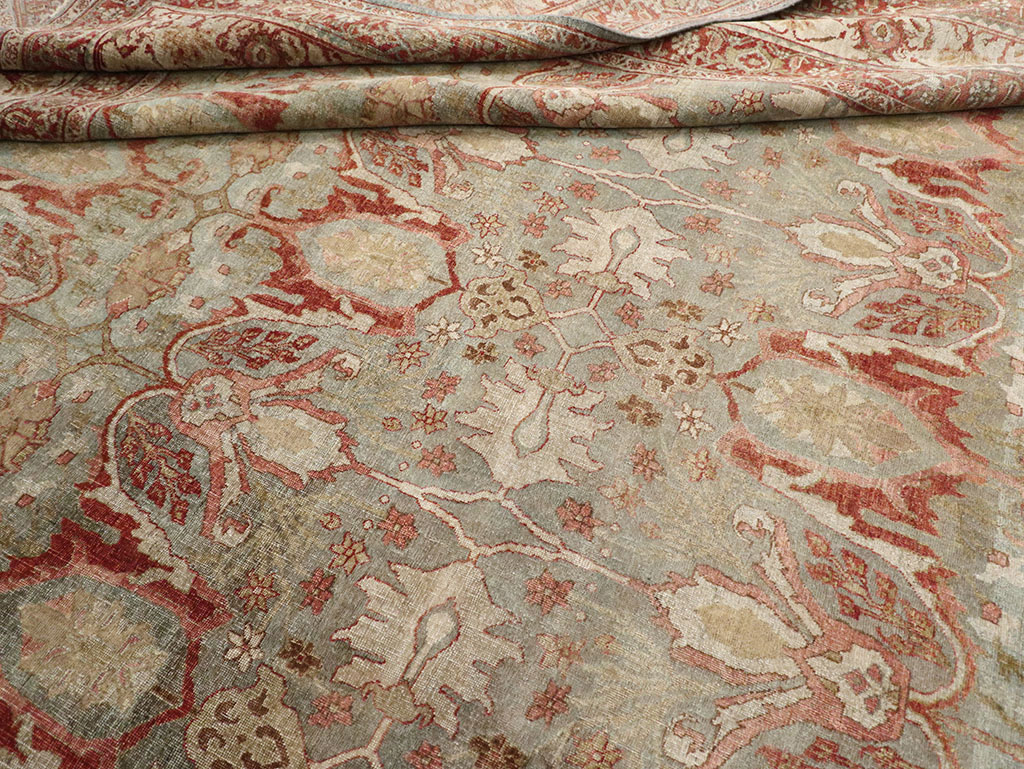 Antique Persian Bidjar Oversize Carpet, No.30402 - Gss