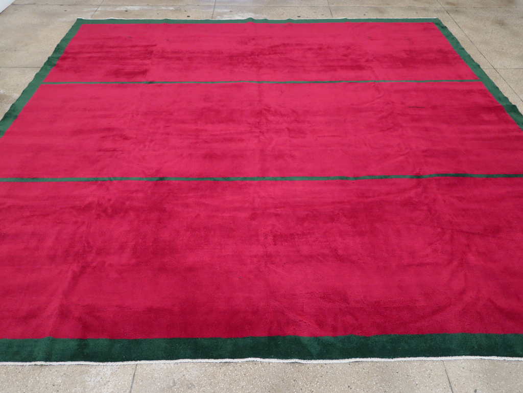 Vintage Anatolian Minimalistic Carpet, No.30403 - Gss