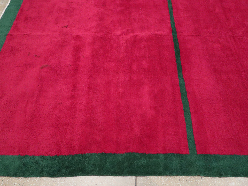 Vintage Anatolian Minimalistic Carpet, No.30403 - Gss