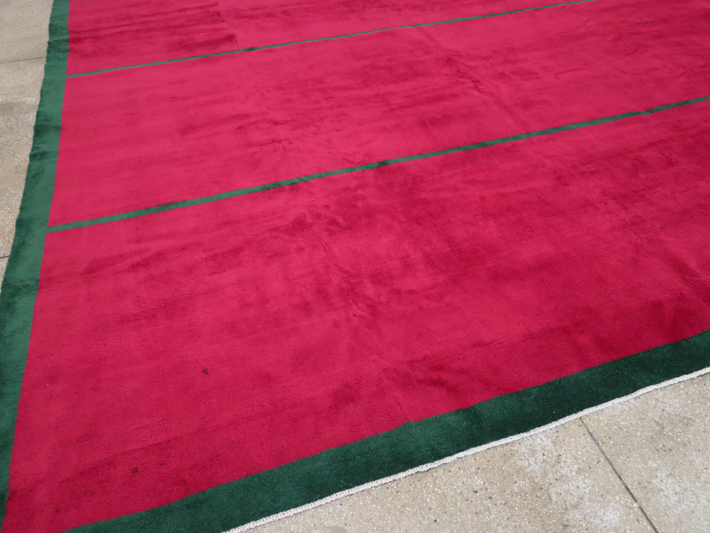 Vintage Anatolian Minimalistic Carpet, No.30403 - Gss