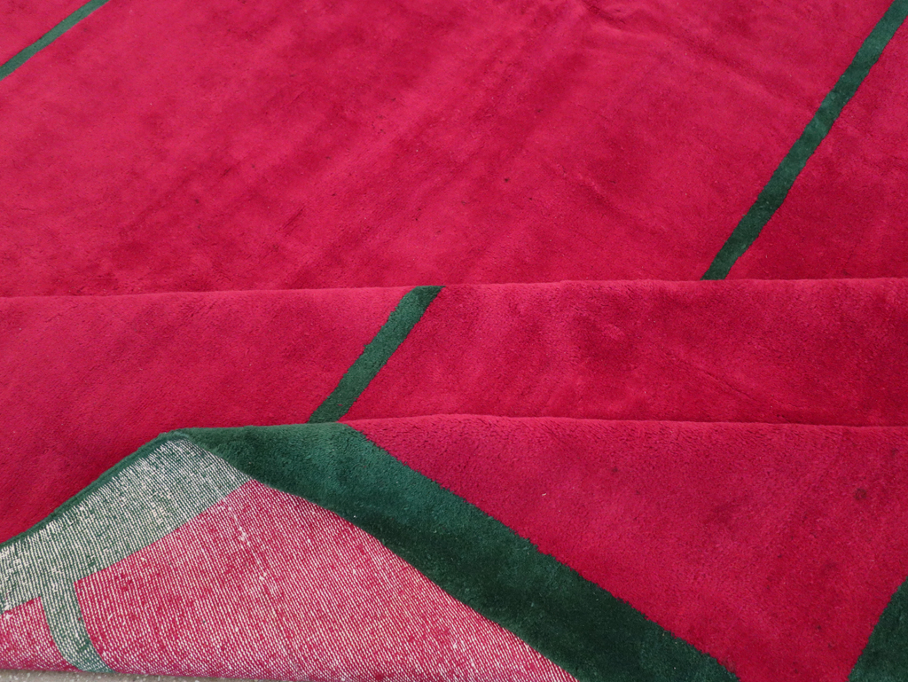 Vintage Anatolian Minimalistic Carpet, No.30403 - Gss