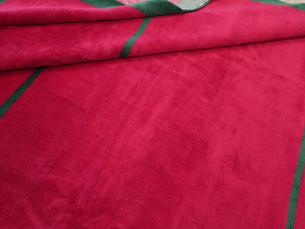 Vintage Anatolian Minimalistic Carpet, No.30403 - Gss