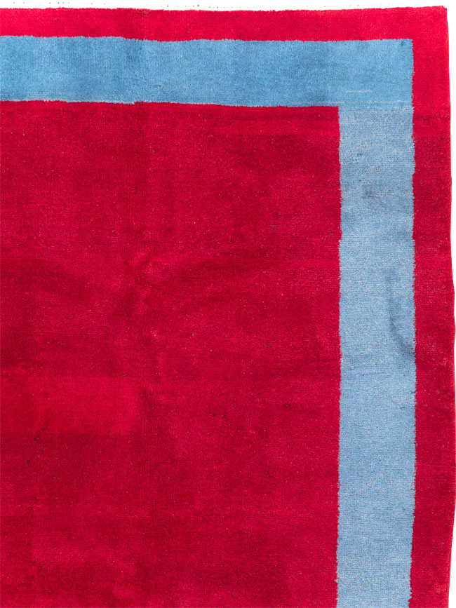 Vintage Anatolian Art Deco Style Carpet, No.30404 - Gss