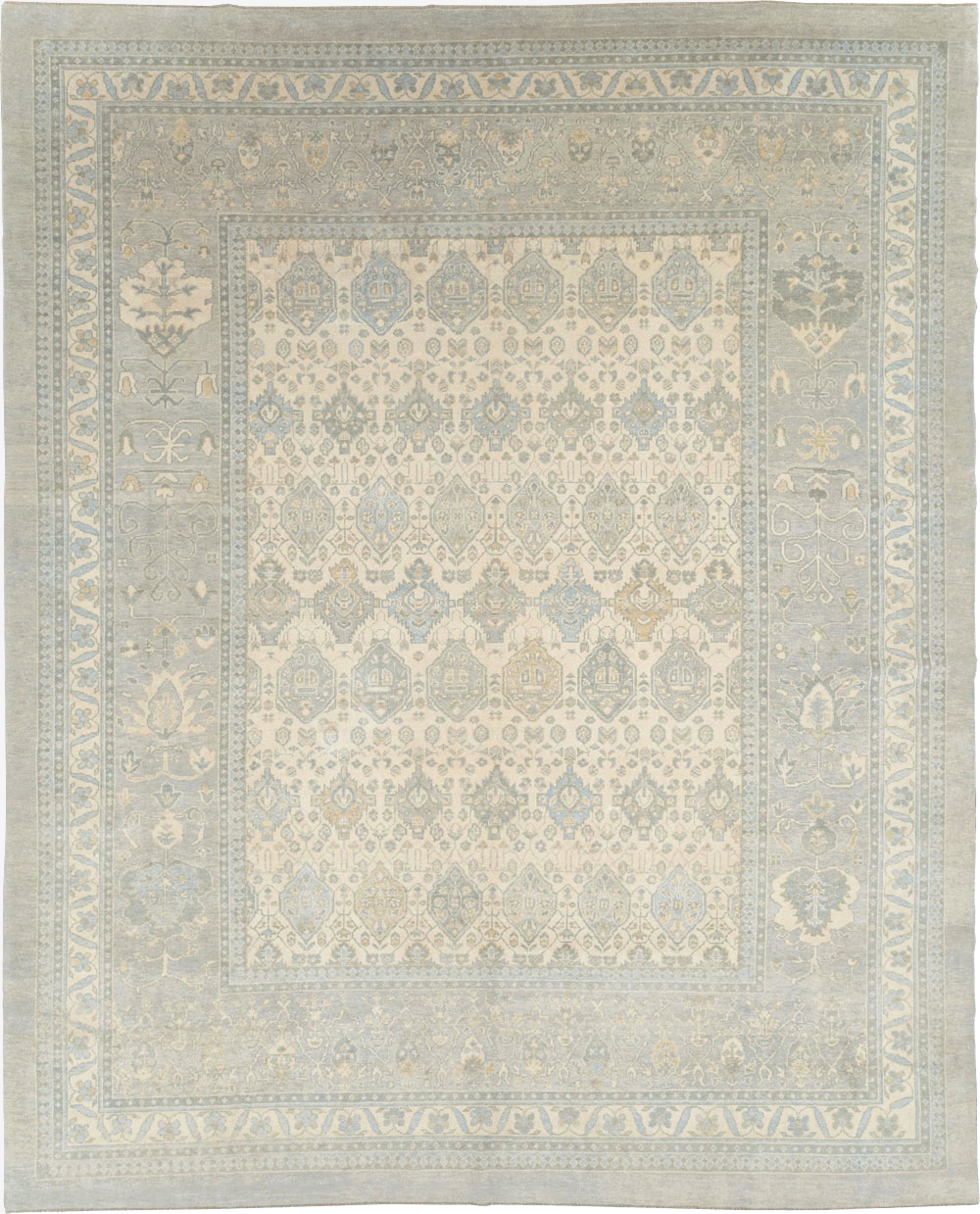 Vintage Turkish Anatolian Large Carpet, No.30409 - Gss