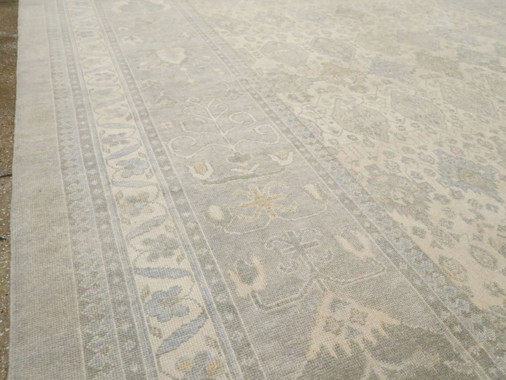 Vintage Turkish Anatolian Large Carpet, No.30409 - Gss