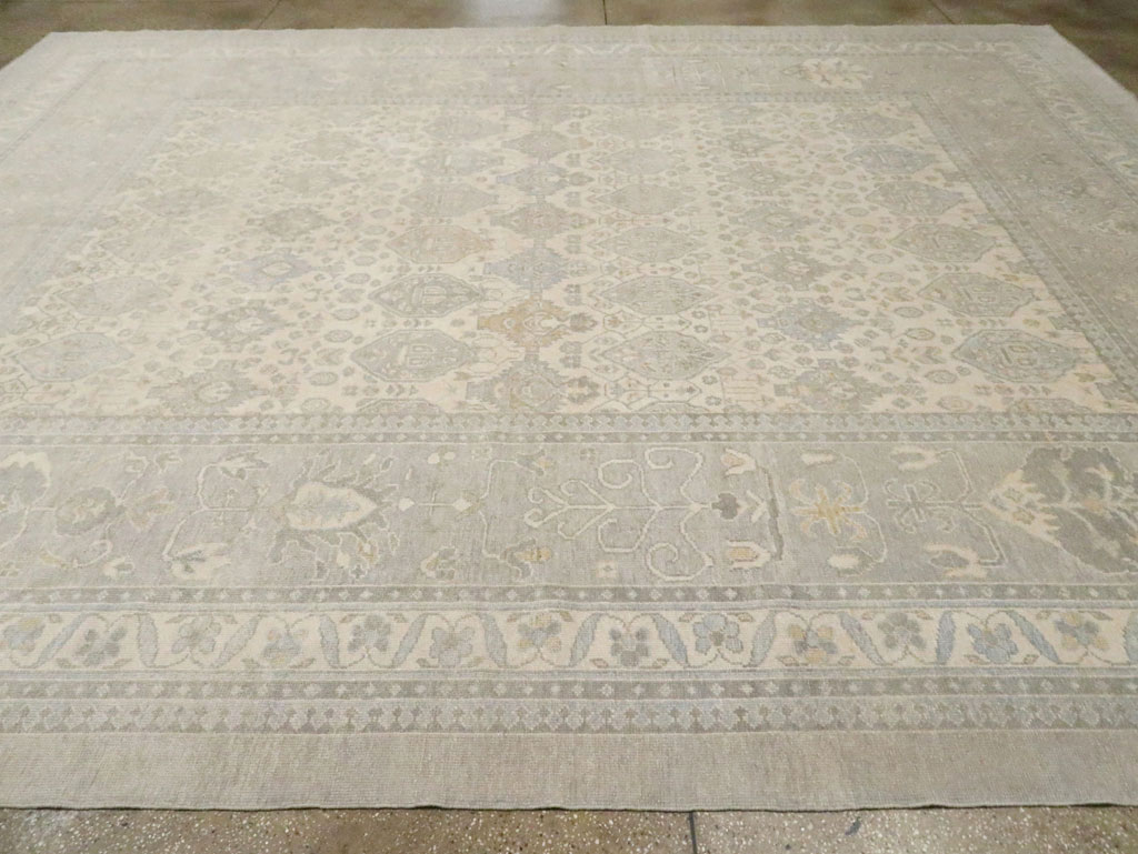 Vintage Turkish Anatolian Large Carpet, No.30409 - Gss