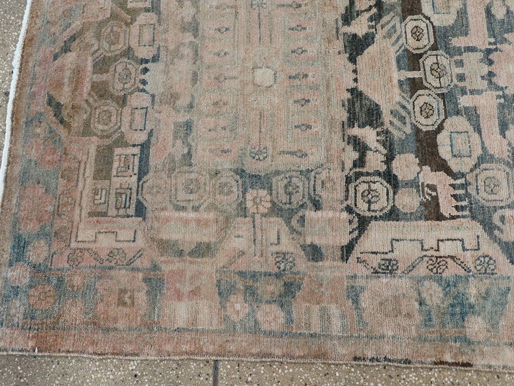 Vintage Persian Malayer Long Runner, No.30415 - Gss