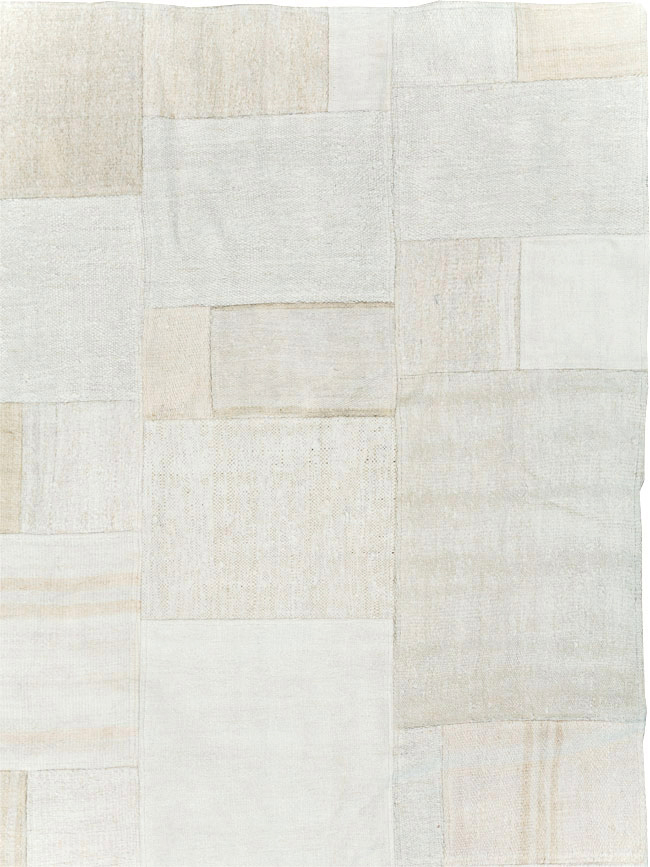 Contemporary Turkish Flatweave Kilim Room Size Carpet, No.30428 - Gss