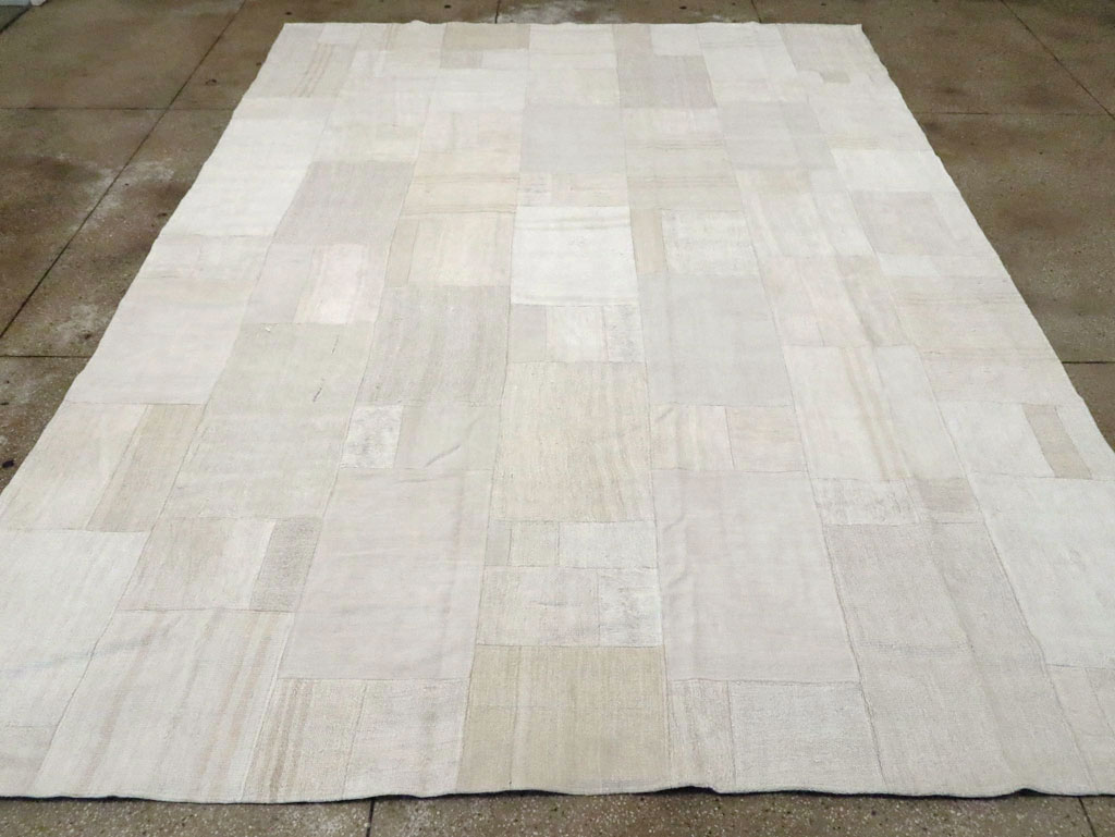 Contemporary Handmade Turkish Flatweave Kilim, No.30432 - Gss