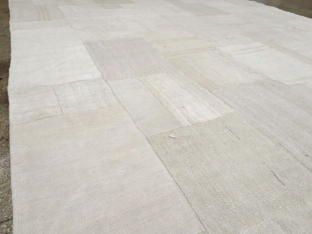 Contemporary Handmade Turkish Flatweave Kilim, No.30432 - Gss