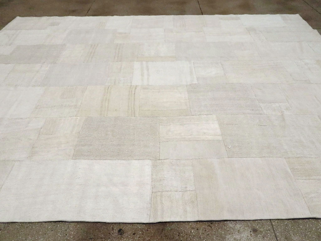 Contemporary Handmade Turkish Flatweave Kilim, No.30432 - Gss