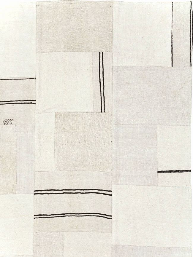 Contemporary Handmade Turkish Flatweave Kilim, No.30436 - Gss