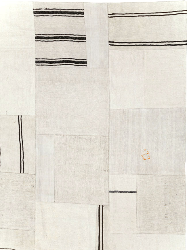 Contemporary Handmade Turkish Flatweave Kilim, No.30436 - Gss