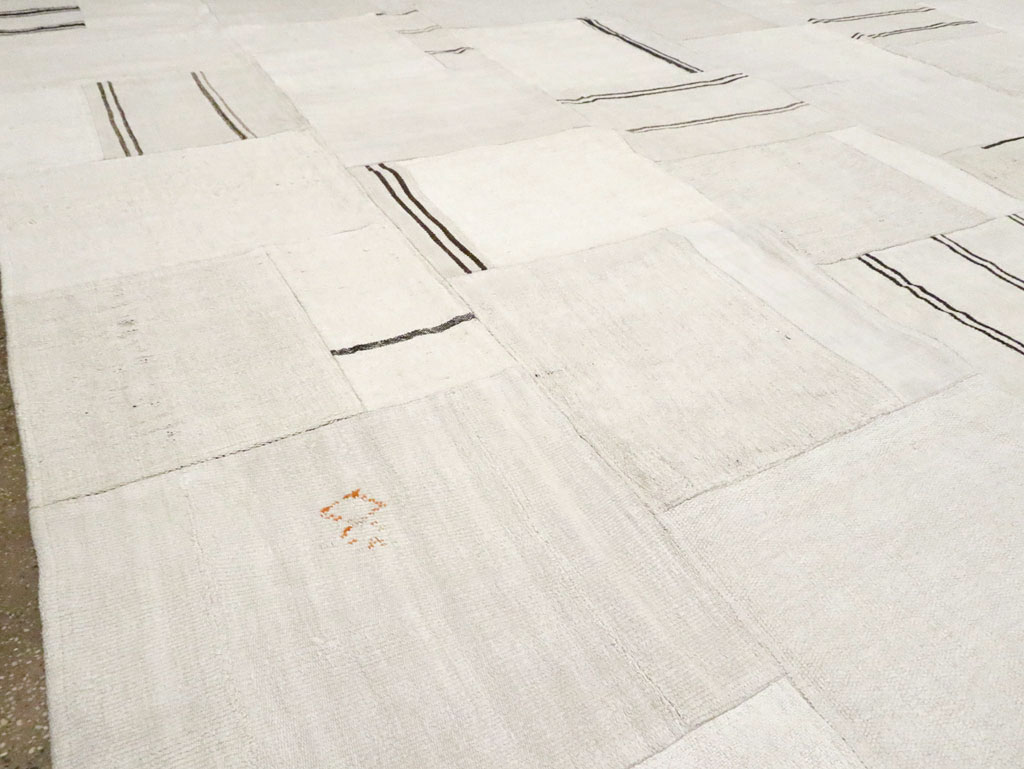 Contemporary Handmade Turkish Flatweave Kilim, No.30436 - Gss