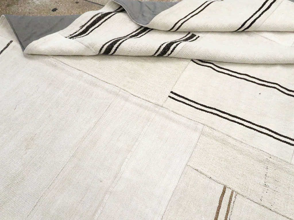 Contemporary Handmade Turkish Flatweave Kilim, No.30436 - Gss