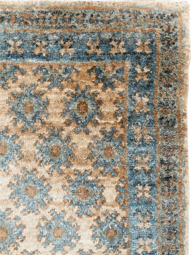 Vintage Turkish Oushak Accent Rug, No.30440 - Gss