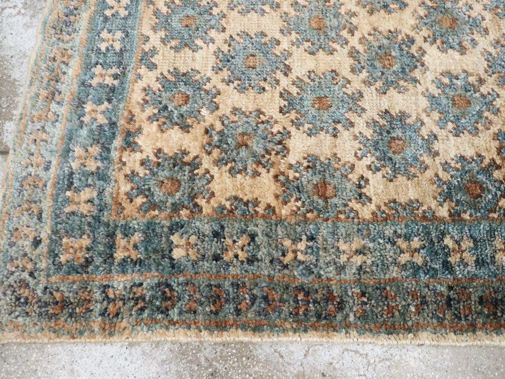 Vintage Turkish Oushak Accent Rug, No.30440 - Gss