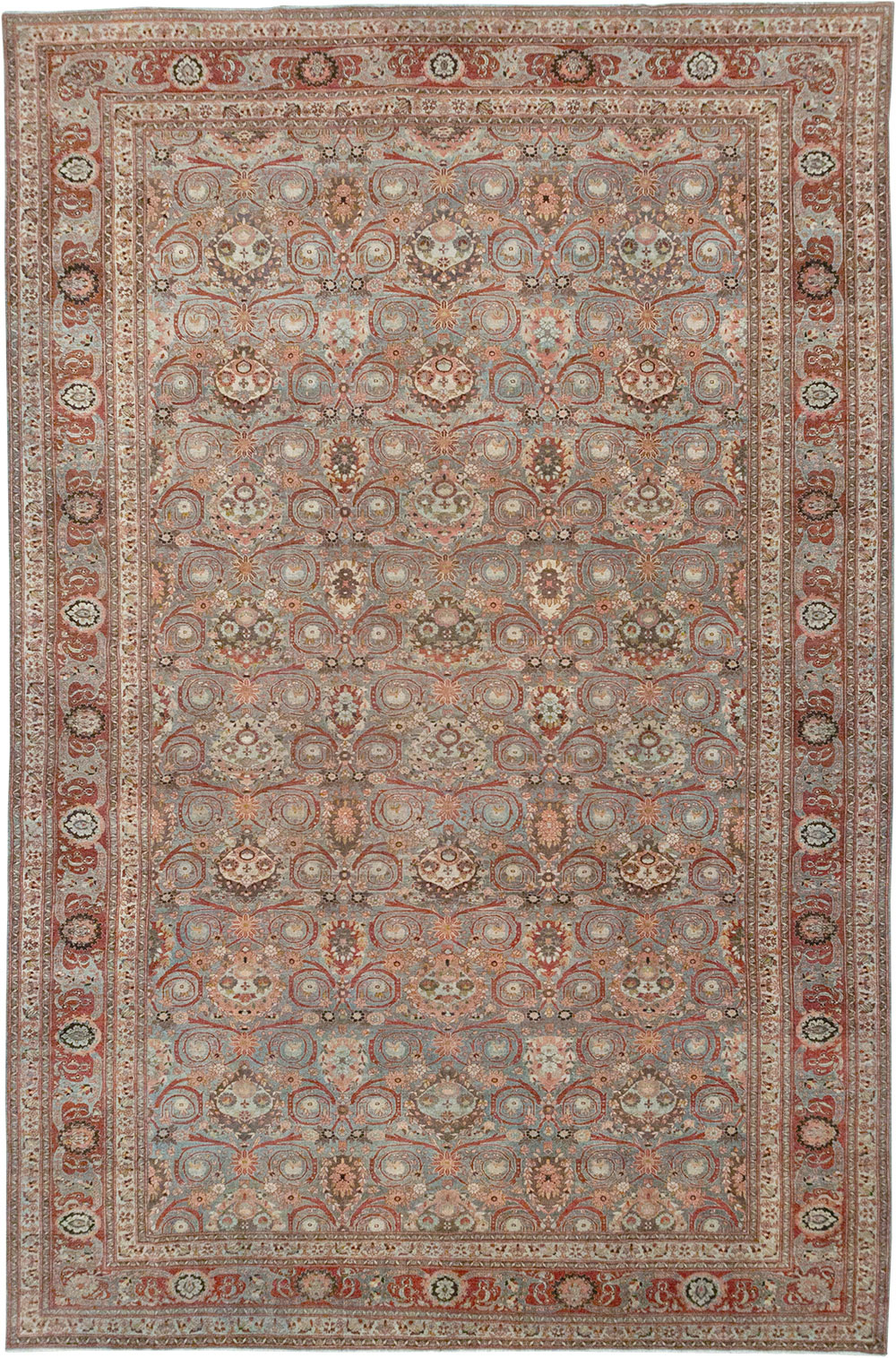 Antique Persian Bidjar Large Carpet, No.30446 - Gss