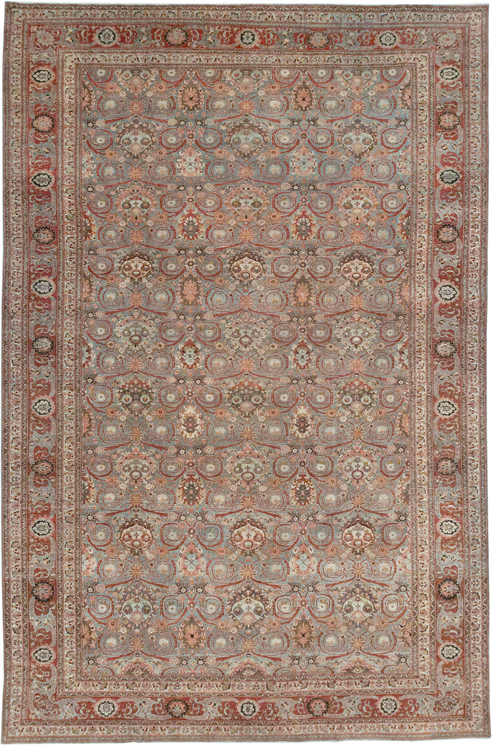 Antique Persian Bidjar Large Carpet, No.30446 - Gss