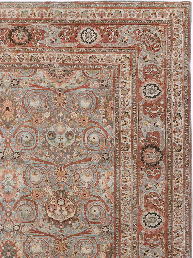 Antique Persian Bidjar Large Carpet, No.30446 - Gss
