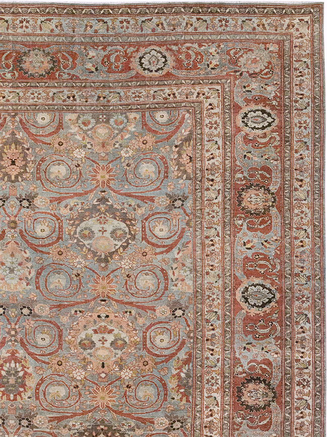Antique Persian Bidjar Large Carpet, No.30446 - Gss