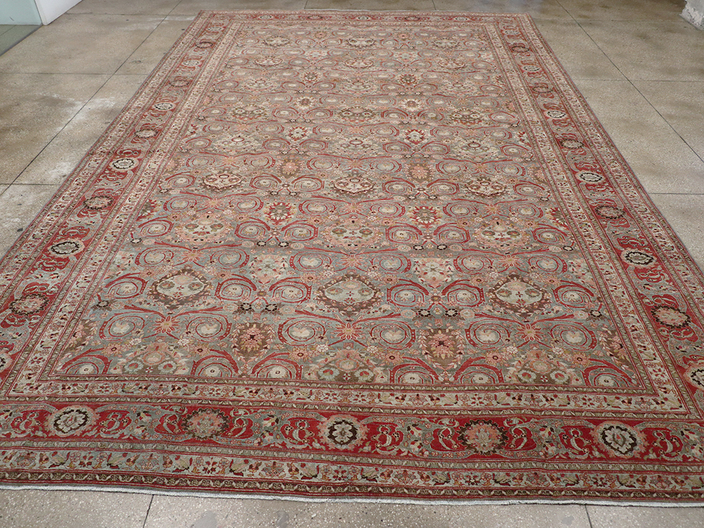 Antique Persian Bidjar Large Carpet, No.30446 - Gss