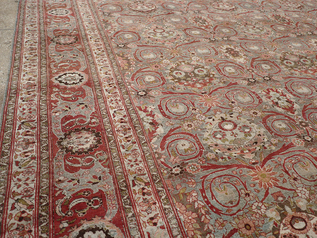 Antique Persian Bidjar Large Carpet, No.30446 - Gss