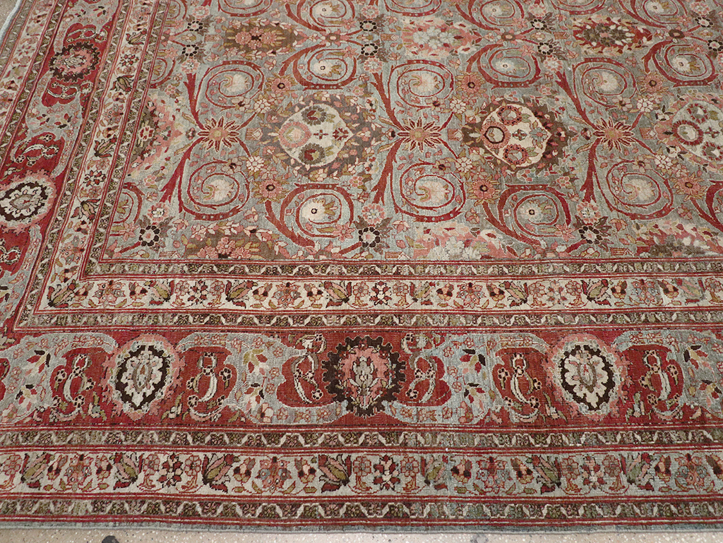 Antique Persian Bidjar Large Carpet, No.30446 - Gss