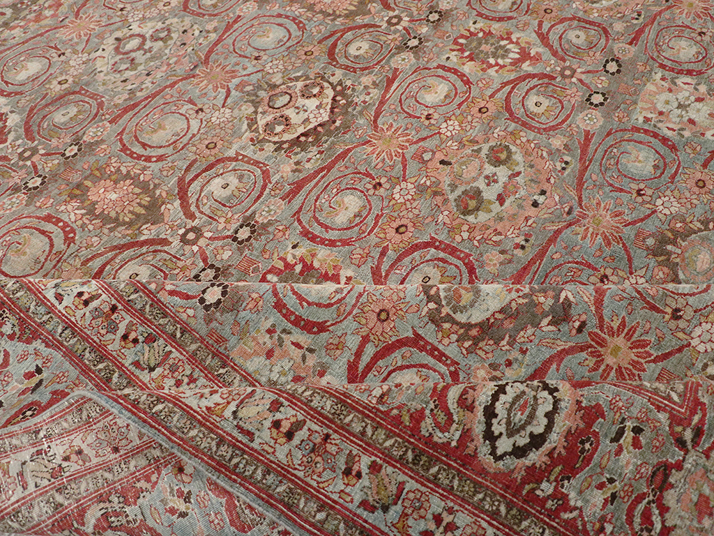 Antique Persian Bidjar Large Carpet, No.30446 - Gss