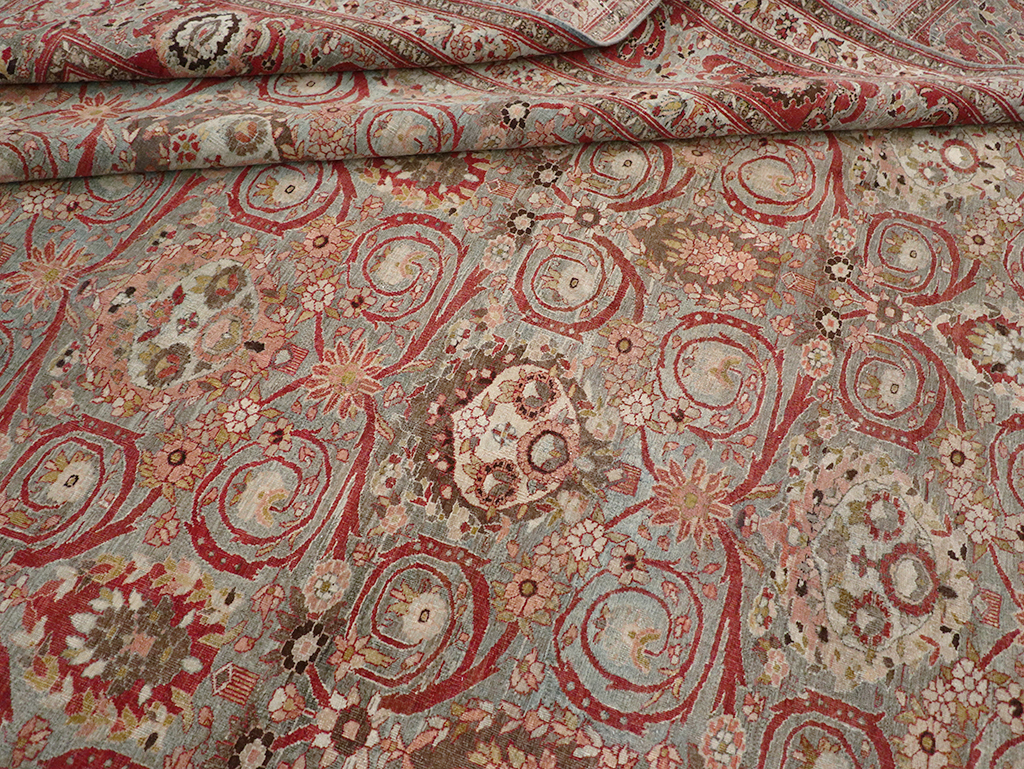 Antique Persian Bidjar Large Carpet, No.30446 - Gss