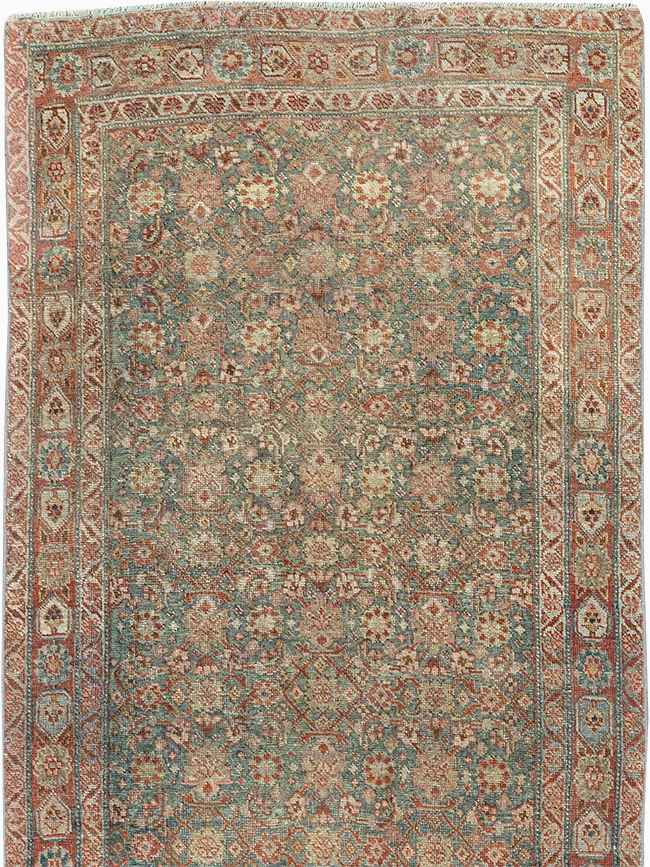 Antique Persian Bidjar Long Runner, No.30447 - Gss