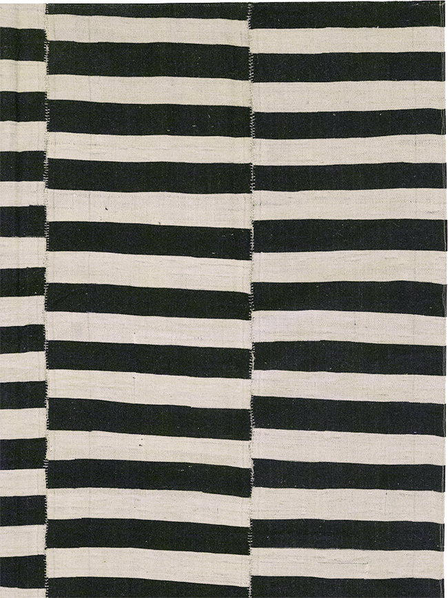 Modern Persian Flatweave Kilim Room Size Carpet, No.30456 - Gss